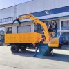 10噸液壓加長臂隨車抓 汽車農(nóng)用四不像抓木機工程用
